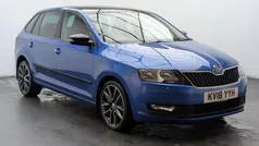 Blue Used 2018 Skoda Rapid Sport Hatchback | £9,050 (Fair price)