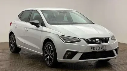 Used Seat Ibiza XCELLENCE 110 HP (80 kW) 2023 White Hatchback