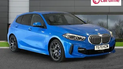 Used BMW 118 M Sport 140 HP (102 kW) 2020 Blue Hatchback
