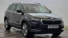 Black magic pearl effect Used 2025 Skoda Karoq SE L SUV | £28,895 (Fair price)
