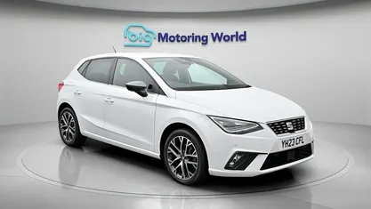 Used Seat Ibiza XCELLENCE Lux 110 HP (80 kW) 2023 White Hatchback