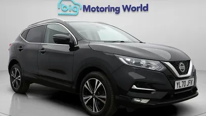 Used Nissan Qashqai N-Connecta 158 HP (116 kW) 2021 Black SUV