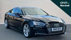 Black Used 2019 Audi A5 Sportback S-Line Hatchback | £15,434 (Good price)