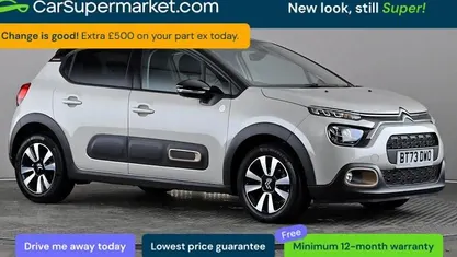 Used Citroën C3 PureTech 110 HP (80 kW) 2023 Grey Hatchback