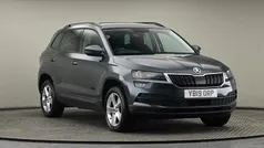 Quartz grey metallic Used 2019 Skoda Karoq SE SUV | £12,150 (Fair price)