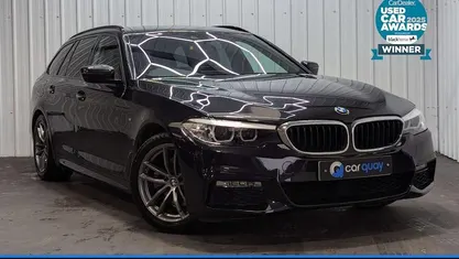 Black Used 2018 BMW 520 M Sport Estate | £13,495 (Fair price)