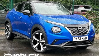 Blue Used 2022 Nissan Juke Tekna SUV | £16,380 (Fair price)