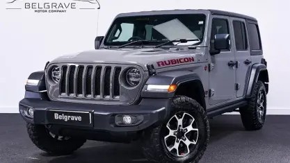 Begagnad Jeep Wrangler Rubicon 272 HK (200 kW) 2022 Grå SUV
