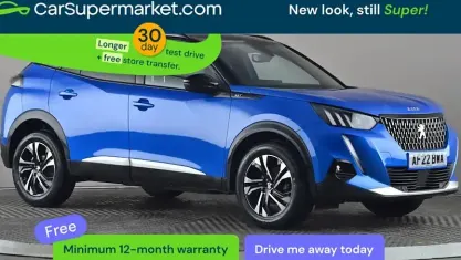 Usado Peugeot 2008 GTi 131 HP (96 kW) 2022 Azul SUV
