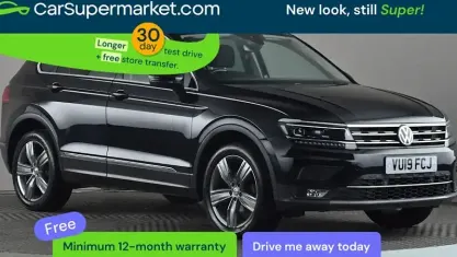 Używany VW Tiguan SEL 150 KM (110 kW) 2019 Czarny SUV