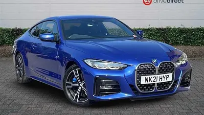 Blue Used 2021 BMW 430 M Sport Coupe | £21,990 (Super price)