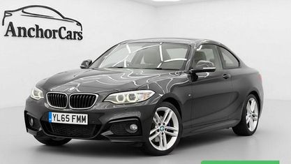 Begagnad BMW 220 M Sport 190 HK (139 kW) 2015 Svart Sportkupé