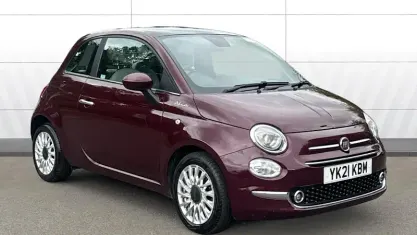 Used Fiat 500 Dolcevita 69 HP (50 kW) 2021 Red Hatchback
