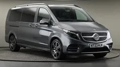 Grey Used 2023 Mercedes V220 AMG line MPV | £58,750 (Good price)