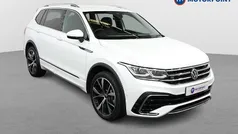 White Used 2024 VW Tiguan Allspace R-line SUV | £35,849 (Fair price)
