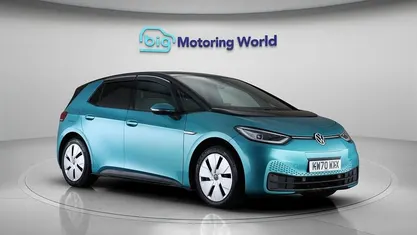 Used VW ID.3 Pro Performance 150 kW (204 HP) 2020 Turquoise Hatchback