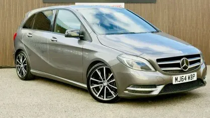 Used Mercedes B180 109 HP (80 kW) 2014 Grey Hatchback
