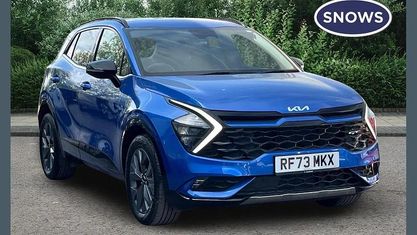 Begagnad Kia Sportage GT-Line 230 HK (169 kW) 2023 Blå SUV