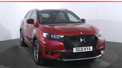 Used DS Automobiles DS7 Crossback Prestige 225 HP (165 kW) 2021 Red SUV