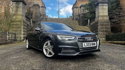 Używany Audi A4 S-Line 190 KM (139 kW) 2017 Szary Kombi