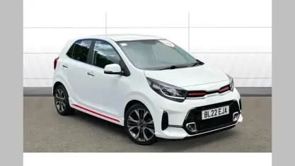Used Kia Picanto GT-Line S 101 HP (74 kW) 2022 White Hatchback