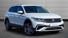 Pure white Used 2025 VW Tiguan Allspace Elegance SUV | £33,665 (Fair price)
