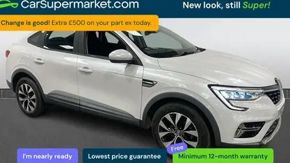 Used Renault Arkana Iconic 140 HP (102 kW) 2022 White SUV