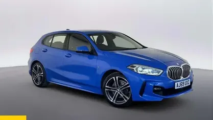 Used BMW 118 M Sport 140 HP (102 kW) 2020 Blue Hatchback