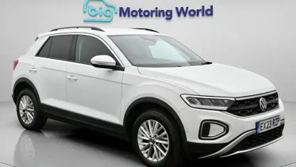 Used VW T-Roc S 110 HP (80 kW) 2023 White SUV