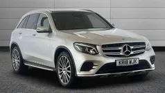 Silver Used 2018 Mercedes GLC250 AMG line SUV | £22,295 (Fair price)