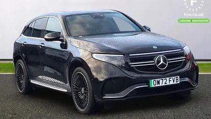 Used Mercedes EQC400 Active 300 kW (408 HP) 2022 Black SUV