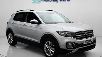 Used VW T-Cross Active 95 HP (69 kW) 2021 Silver SUV