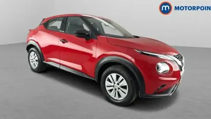 Used Nissan Juke Visia 114 HP (83 kW) 2022 Red SUV