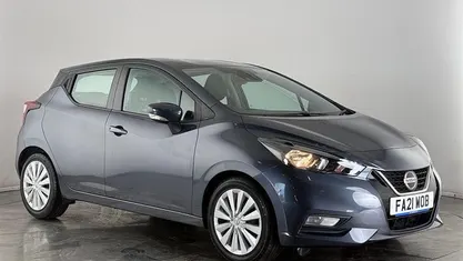 Used Nissan Micra Acenta 92 HP (67 kW) 2021 Grey Hatchback