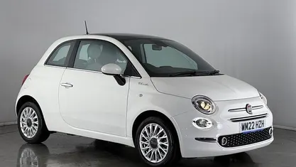 White Used 2022 Fiat 500 Dolcevita Hatchback | £9,800 (Fair price)