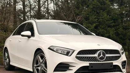 Used Mercedes A200 AMG line 150 HP (110 kW) 2020 White Sedan