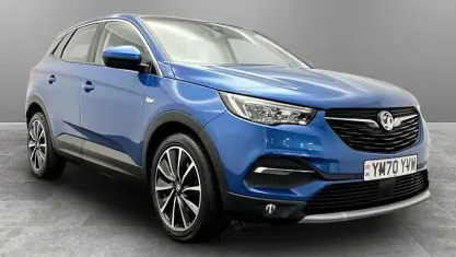 Used Vauxhall Grandland X Elite 131 HP (96 kW) 2021 Blue SUV