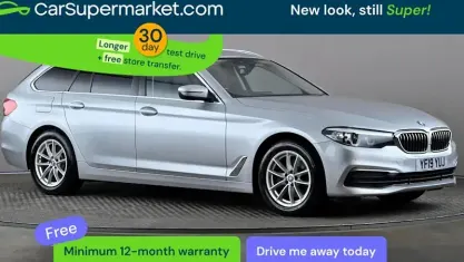 Begagnad BMW 520 190 HK (139 kW) 2019 Silver Kombi