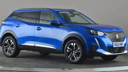 Used Peugeot 2008 Allure 101 HP (74 kW) 2021 Blue SUV