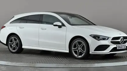 Used Mercedes E250 AMG line 218 HP (160 kW) 2022 White Estate