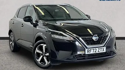 Used Nissan Qashqai N-Connecta 190 HP (139 kW) 2022 Black SUV
