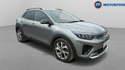 Begagnad Kia Stonic GT-Line 101 HK (74 kW) 2024 Grå SUV