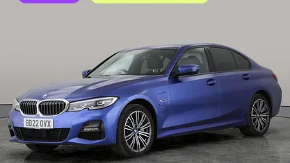 Used BMW 330e M Sport 292 HP (214 kW) 2022 Blue Sedan