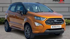 Orange Used 2018 Ford Ecosport ST-Line SUV | £10,495