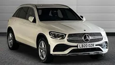 White Used 2020 Mercedes GLC300e AMG line SUV | £25,750 (Fair price)