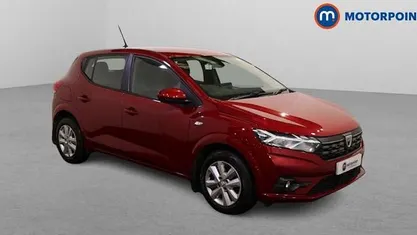 Used Dacia Sandero Comfort 91 HP (66 kW) 2021 Red Hatchback