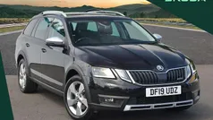 Black magic pearlescent Used 2019 Skoda Octavia Scout 4x4 Estate | £17,495 (Fair price)