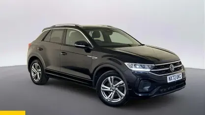 Used VW T-Roc R-line 150 HP (110 kW) 2022 Black SUV