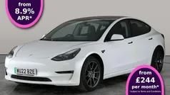 White Used 2022 Tesla Model 3 Long Range Sedan | £16,391 (Fair price)