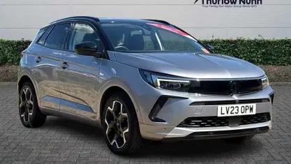 Used Vauxhall Grandland X Ultimate 131 HP (96 kW) 2023 Grey SUV